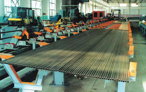 Welded Ti tube production line