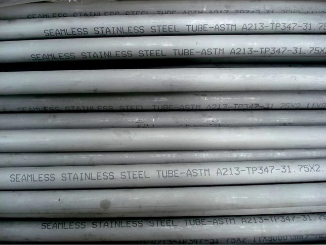 ASTM A213 TP347 seamless tubes