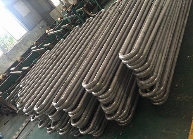 ASTM A213 TP347H superheater tubes.