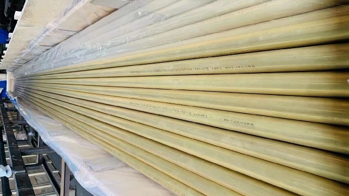 ASTM B111 C68700 tube supplied to Holland.