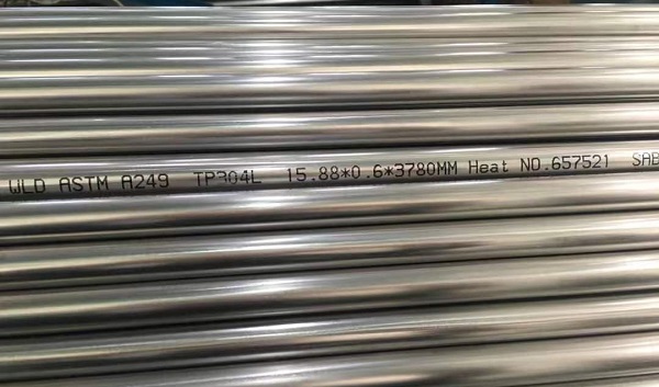 ASTM A249 Gr.TP304L welded tubes to Guyana.